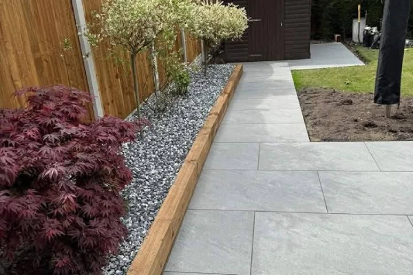 patio and garden
